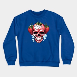 Strawberry Skull Crewneck Sweatshirt